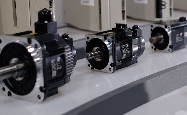 Industrial servo motors for motion control
